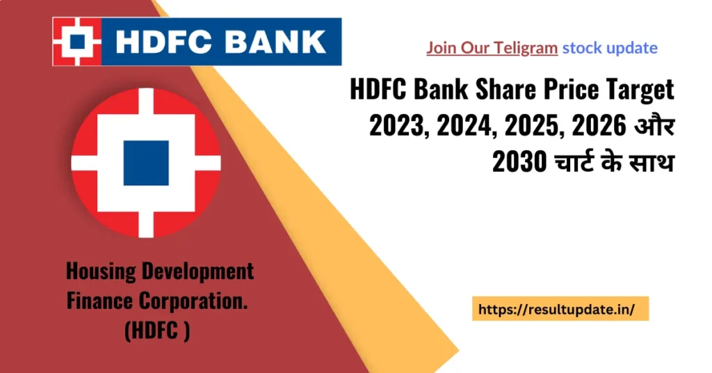 HDFC Bank Share Price Target 2023, 2024, 2025, 2026, 2030